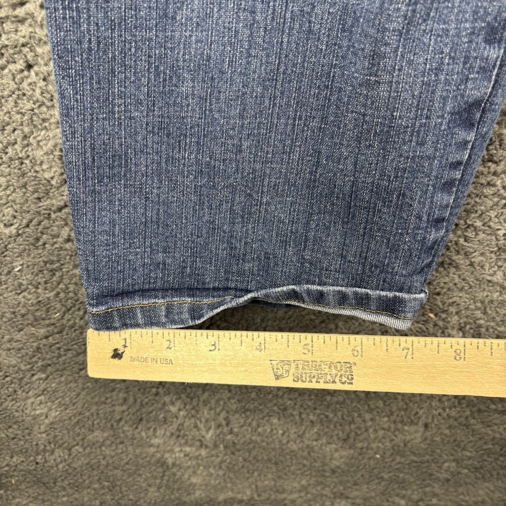 St Johns Bay Jeans Women 20W (36x21) Highrise Stretch Blue Denim - Picture 7 of 9